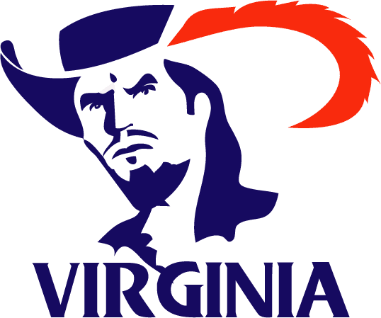 Virginia Cavaliers 1978-1993 Primary Logo diy DTF decal sticker